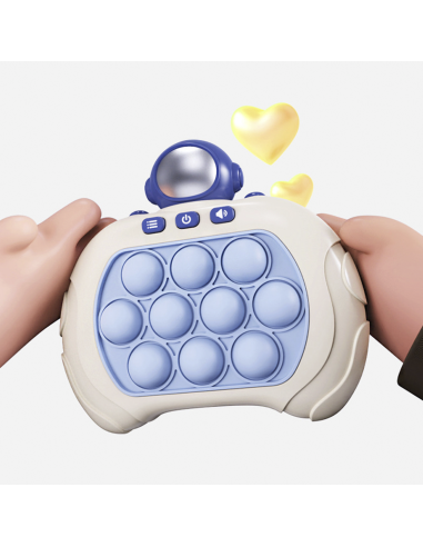 Giocattolo Elettronico Pop-it Push per Bambini 3+ Console di Gioco  Sensoriale