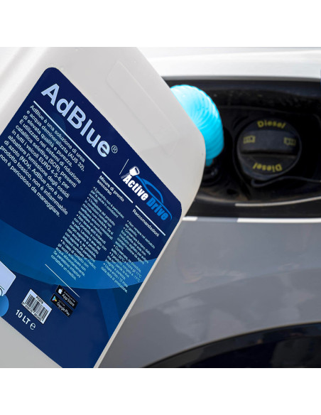 Tanica AdBlue 10lt Motori Diesel Euro 4-5-6 Additivo Gas Scarico Made in  Italy