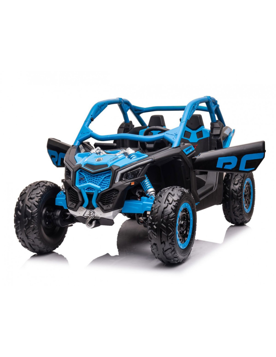 CAN AM Quad Elettrico per Bambini a Batteria 12 V Telecomando 2 Posti