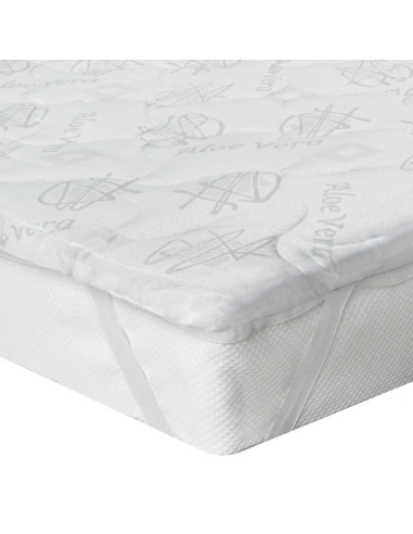 Topper Coprimaterasso Matrimoniale 7cm 160x190cm in Memory Foam con Elastici