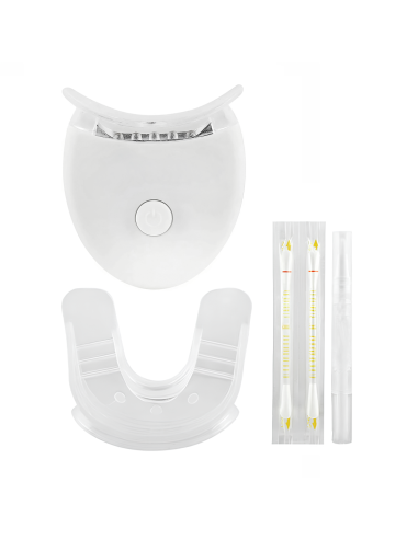 Kit Sbiancamento Denti in 20 Minuti con Penna Sbiancante e Gel Tecnologia LED