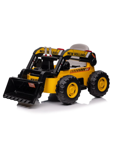 Escavatore Elettrico per Bambini New Holland LT978 con Pala Scavatrice 12V