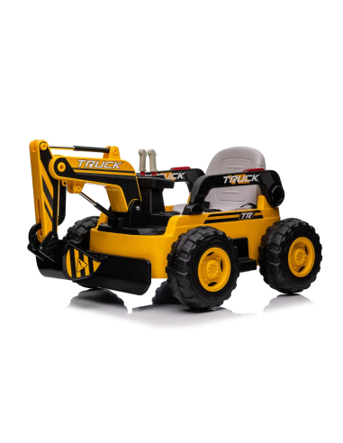 Ruspa Elettrica per Bambini LT979 New Holland Truck con Pala Manovrabile 12V