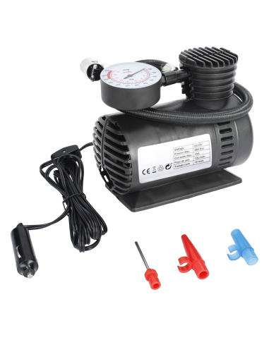 Mini Compressore ad Aria Portatile 12V da 250psi per Pneumatici Auto e Camper