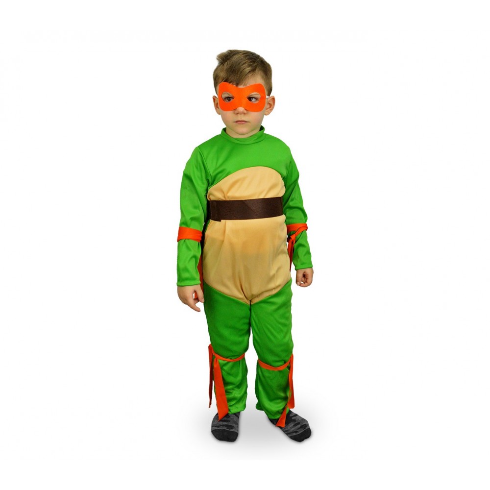 538124 Costume di carnevale Tartaruga guerriero da Bambino 3-12 anni