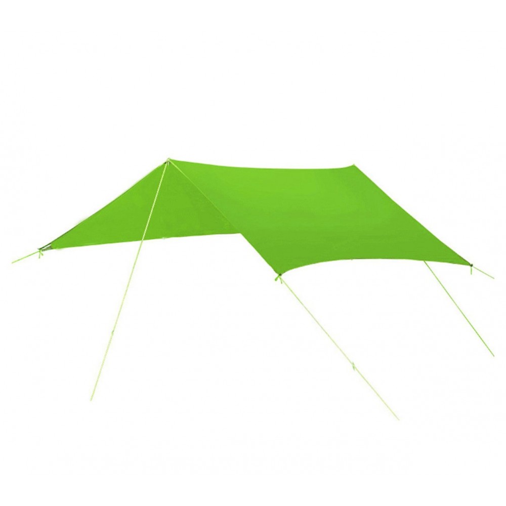 Tenda Parasole Colorata Sospensione Campeggio Picnic con Picchetti e Tiranti