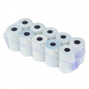 Pack 10 rotoli carta termica ONE OFFICE per pos 57mm x...