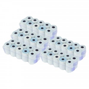 Pack 50 rotoli carta termica ONE OFFICE per pos 57mm x...