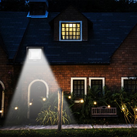 Luce led esterno da muro da 50W con protezione IP66 per acqua 115837