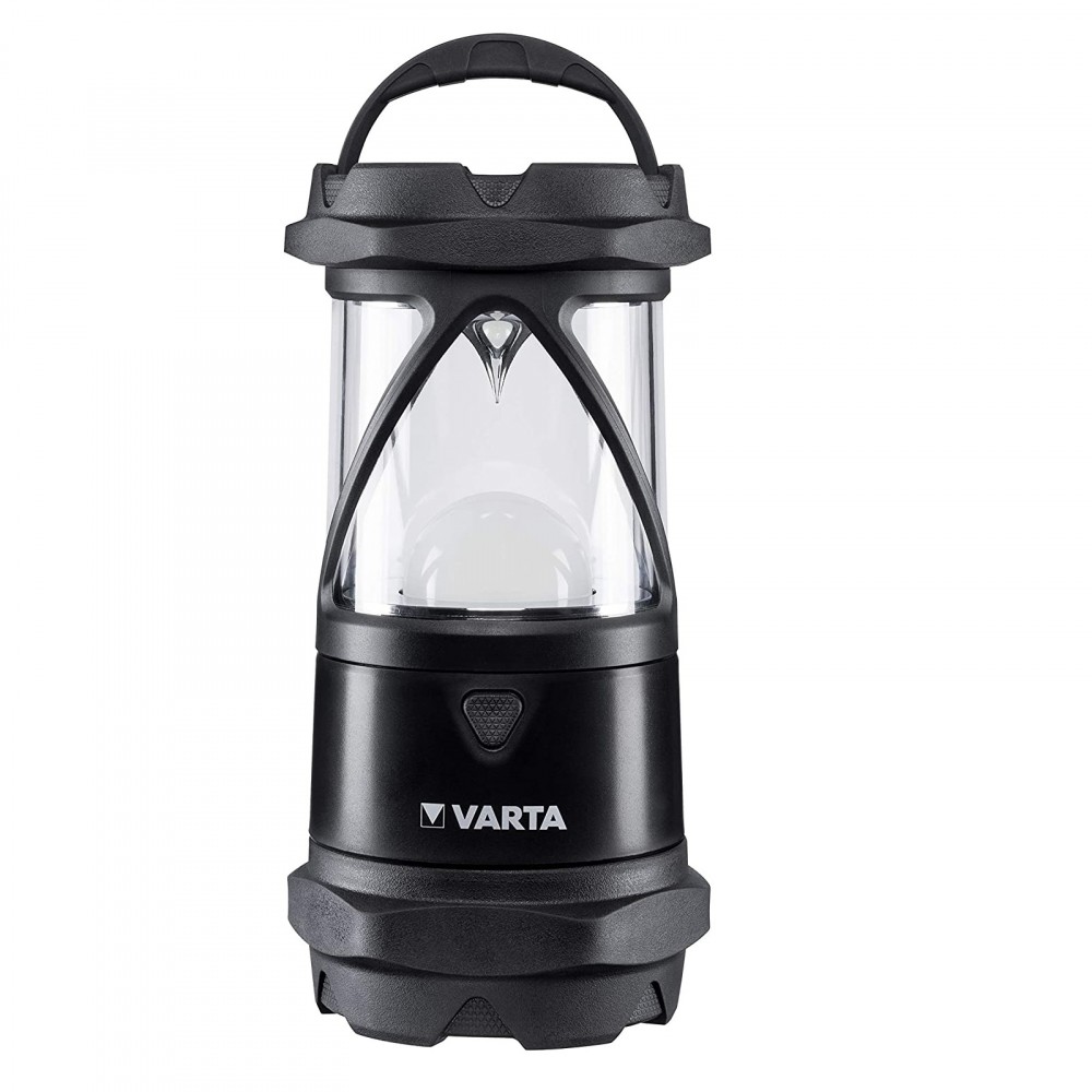 Torcia VARTA a Mano Indestructible L30 Pro Nero a LED Vetro Trasparente