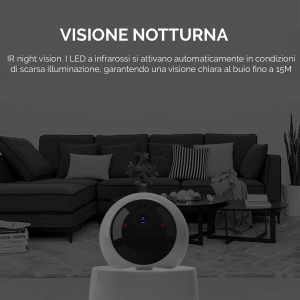 Illuminatore infrarossi 28 LED IR 12V videosorveglianza compatto interno  esterno