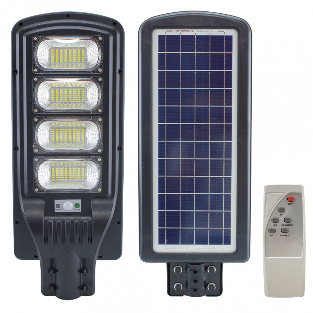 Lampione stradale solare a LED con sensore STREET 2xLED/6W/3,2V IP65 + tc