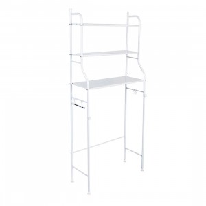 Scaffale per Lavatrice 001066 Rack Mensole Salvaspazio Organizer Bagno  145x60x26