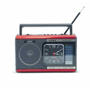 Radio FM Vintage Q-FM40 Altoparlante Bluetooth MP3 Portatile Torcia e  Orologio