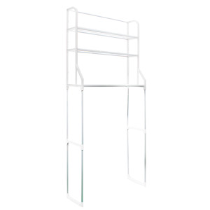 ORGANIZER CON 3 MENSOLE SCAFFALE SOPRA LAVATRICE WC BAGNO SALVASPAZIO -  Shopping.com