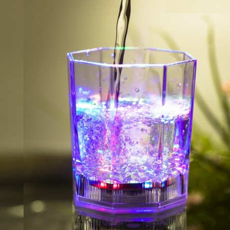 Bicchieri da cocktail con led